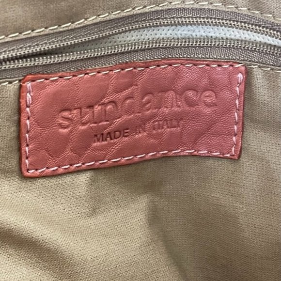 Sundance | Coral Boho Leather Super Slouch Hobo Handbag - Picture 5 of 10